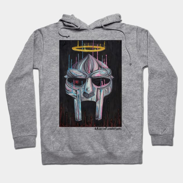 MF DOOM Hoodie by Austin Floyd Artwork